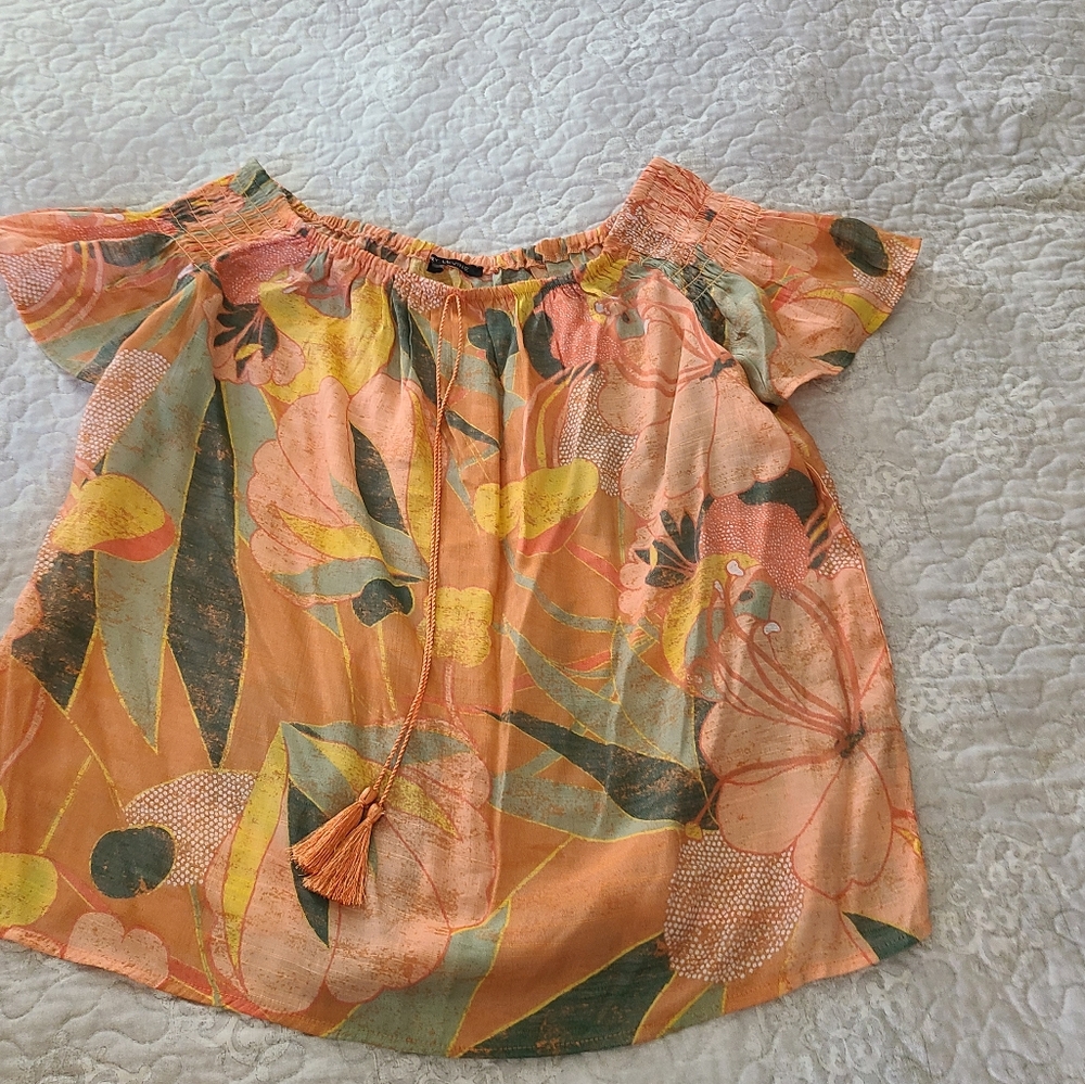 Larry Levine blouse sz lg
